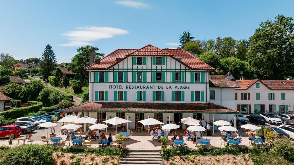 Hotel De La Plage Excenevex Exterior photo